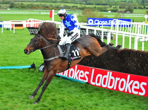 Cadmium and Danny Mullins winning at the Punchestown Festival