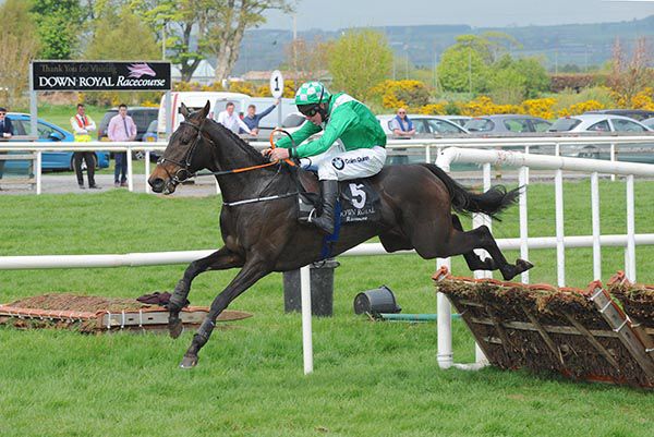 Ejayteekay clears the last under Andrew Lynch