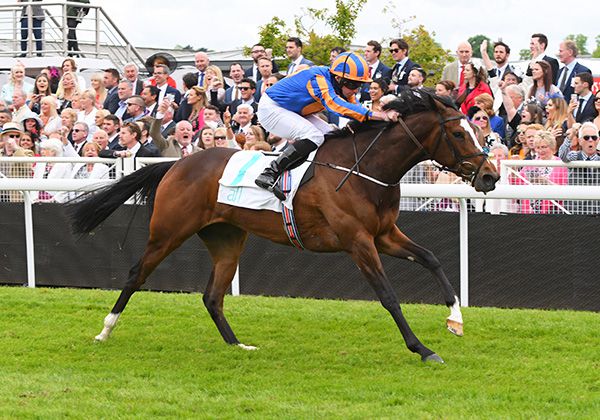 Magic Wand and Ryan Moore seen here winning the Cheshire Oaks