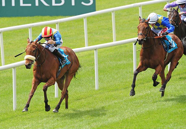 Patuano powers home in the Curragh