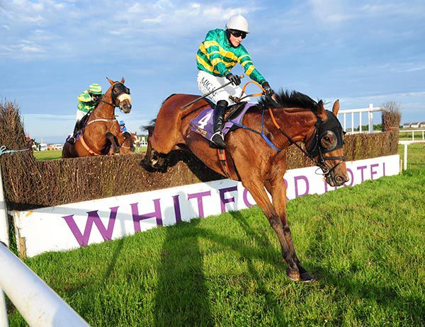 Irish Bulletin and Donal McInerney pictured on their way to victory