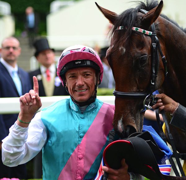 Frankie Dettori and Calyx