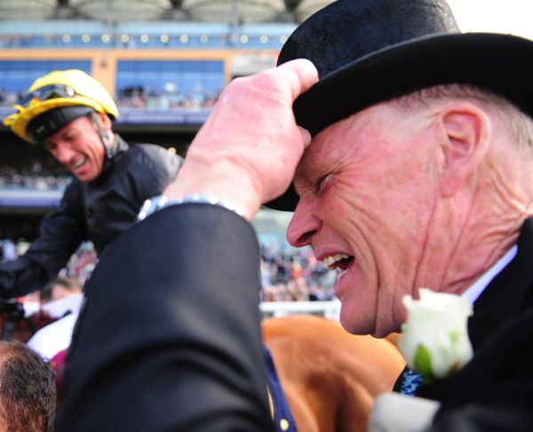 Frankie Dettori and John Gosden who team up with Frankly Darling