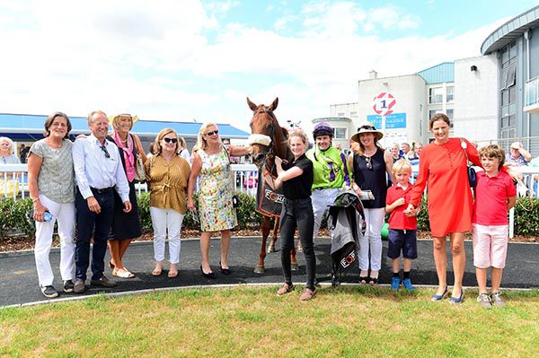 Sparkle'n'joy pictured with Colm O'Donoghue and the It's All About The Girls Syndicate 