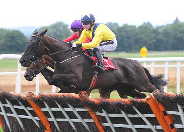 Bolbec and Denis O'Regan pictured on their way to victory