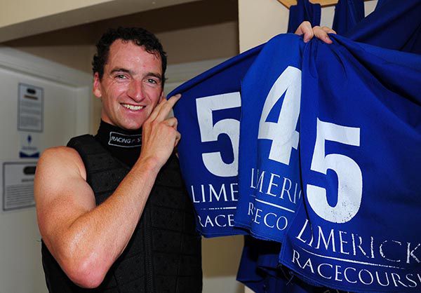 Patrick Mullins is all smiles after his record equalling 545th success