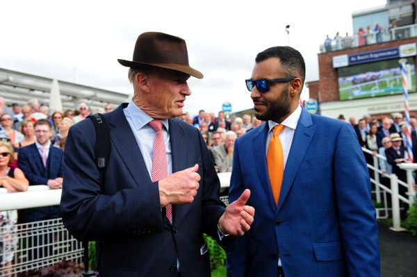 John Gosden with Sheikh Fahad Al-Thani