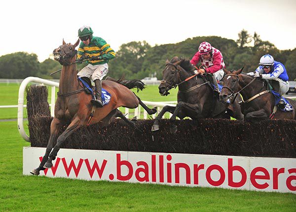 Rocky Court, centre, comes home best in Ballinrobe