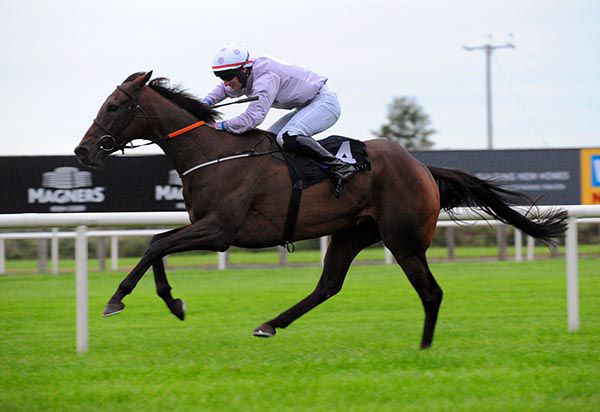 Run For Mary and Ray Barron pictured on their way to victory