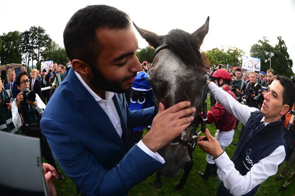 Roaring Lion and his owner Sheikh Fahad