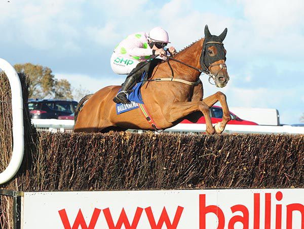 Montalbano jumps the last under Paul Townend