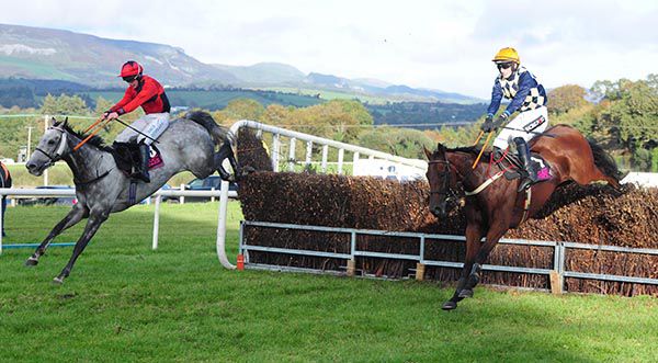 Shanklys Dawn and Adam Short (left) win from Gunfire Reef 