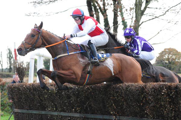 Fearless Fracas and Gary Murphy pictured on their way to victory