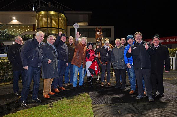 Drakensberg and Wayne Lordan won for trainer Tony Martin and owners Mulvany's Bar Syndicate 