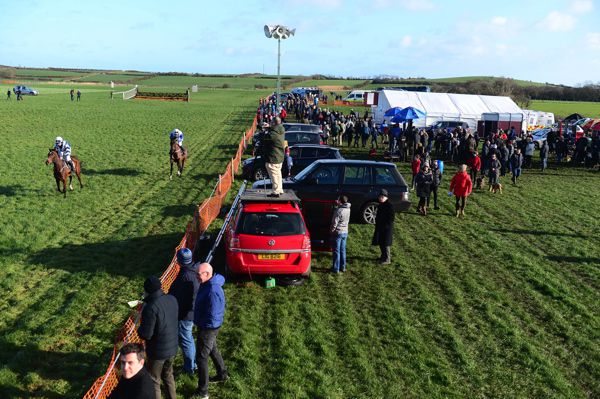 Kirkistown point-to-point on Saturday was the only place in the UK where horses raced since the shutdown
