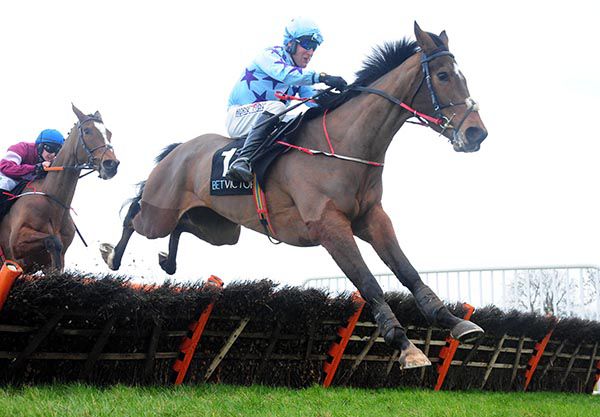 Go Another One pictured on his way to victory at Thurles in February
