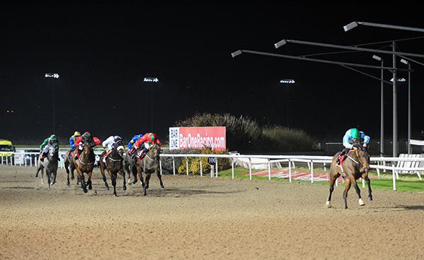 Chaparral Dream and Tom Madden leave their Dundalk opponents well behind