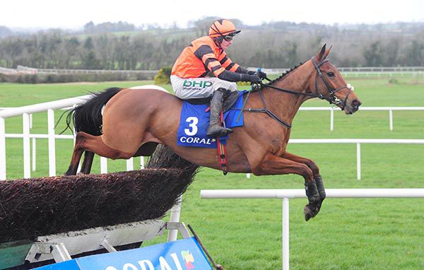 Jetz and Paul Townend win the Coral-sponsored Flyingbolt Novice Chase at Navan