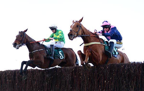 Discorama (left) battling it out with Le Breuil