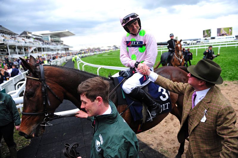 Min and delighted connections at Aintree