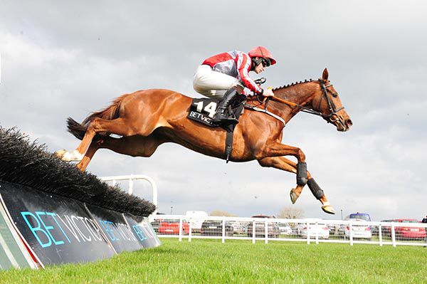 Bercasa pictured on her way to victory at Ballinrobe last month