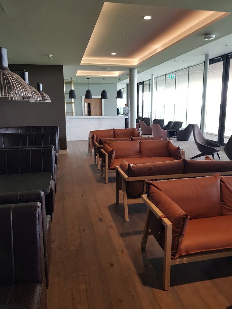The Curragh Club lounge which has an annual membership fee of €2,500
