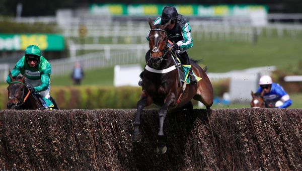 Altior in winning action at Sandown