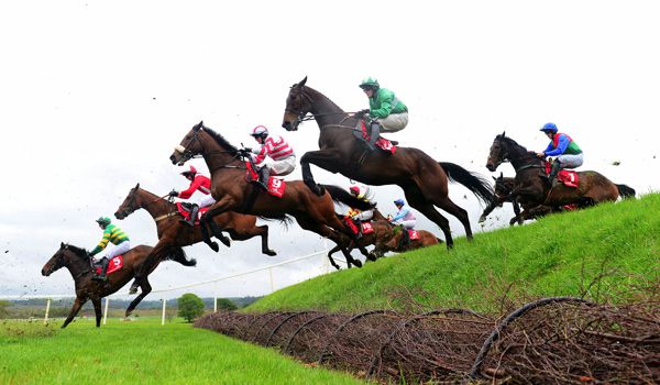 Action at Punchestown