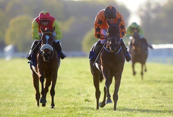 Fort Worth Texas (right) leads home Dime A Dozen