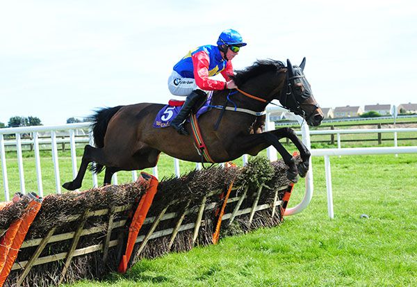 Charle Brune and Donagh Meyler pictured on their way to victory