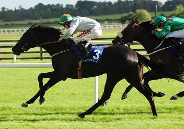 Telepathy (Andrew Slattery) beats Hazran (Ronan Whelan)