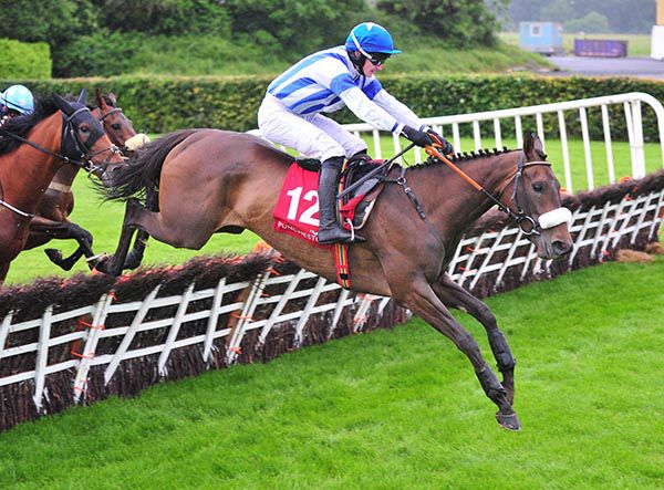 Penny Out and Mikey Hamill lead over the last