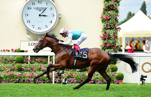 Sangarius winning the Hampton Court Stakes at Royal Ascot