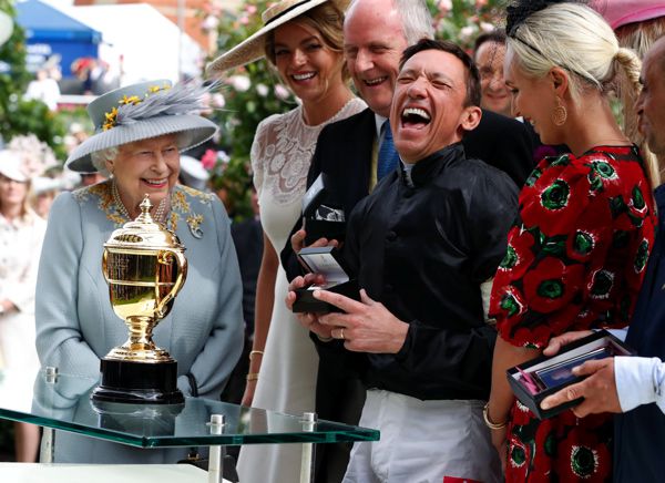 Frankie Dettori after Ascot Gold Cup glory on Stradivarius