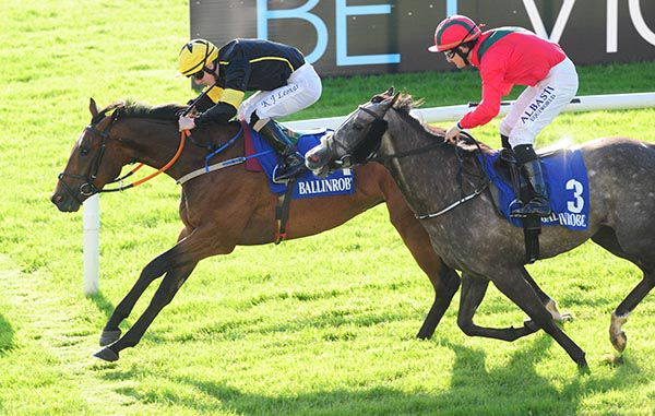 Ellaat (Killian Leonard) beats Belle Cora (Shane Foley)