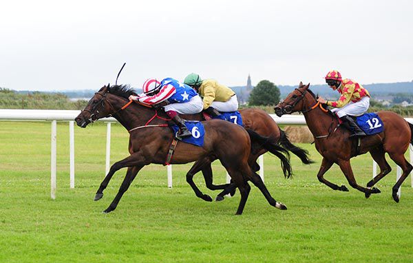 Nathan Crosse gets Procurator home in front at Roscommon