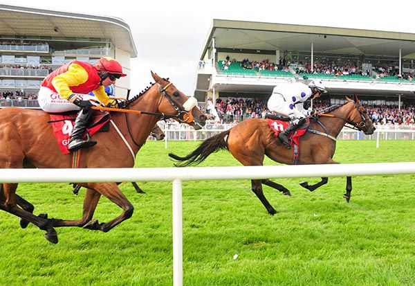 Majestic Maid in front where it counts