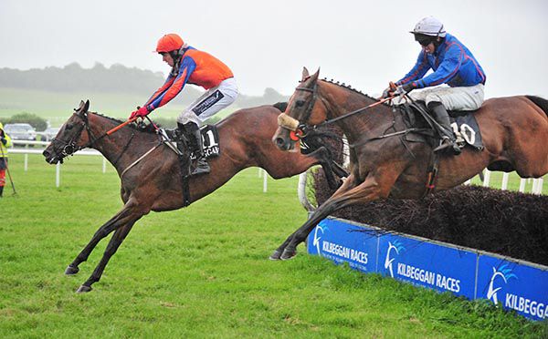 Darragh O'Keeffe and Humm Baby come to beat Make My Heart Fly and Keith Donoghue