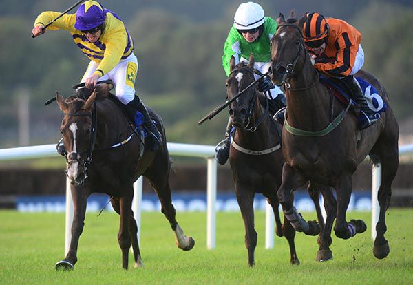 Fu's Island (right) and Jonathan Moore.