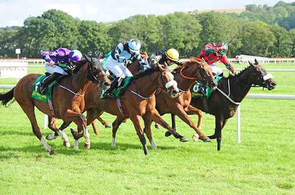 2nd from left Severus Alexander comes through to win under Alan Persse