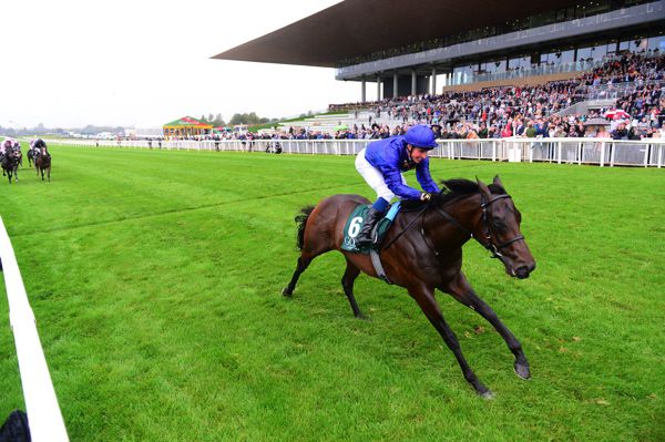 Pinatubo taking the National Stakes at the Curragh