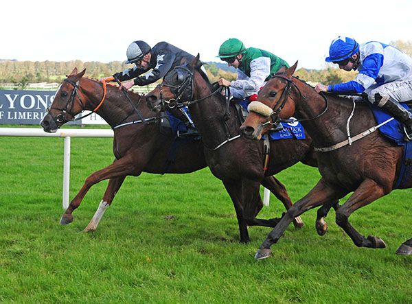 Bajan Excell and Shane Crosse (far side)