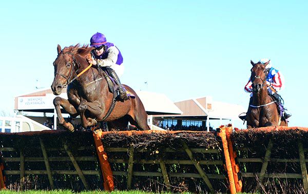 Our Friend clears the last in Wexford