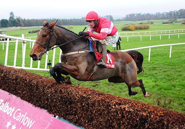 Laurina in winning action at Gowran Park