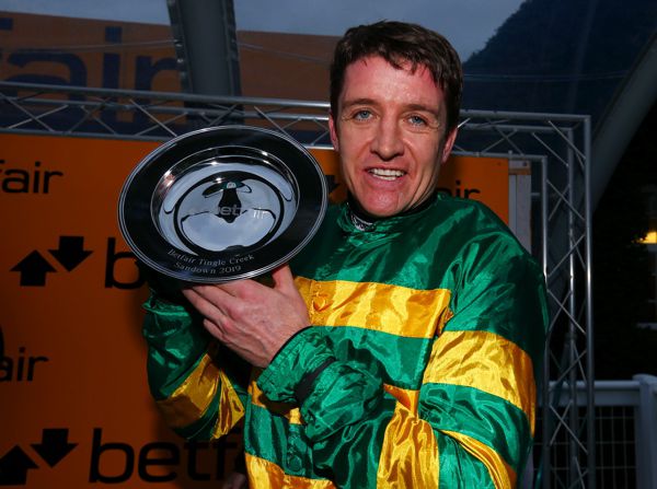 Barry Geraghty - Champ took "a novicey fall"