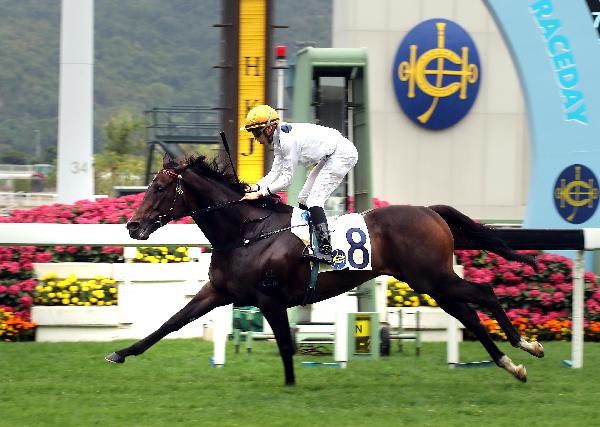 Golden Sixty wins the Chinese Club Challenge Cup Handicap