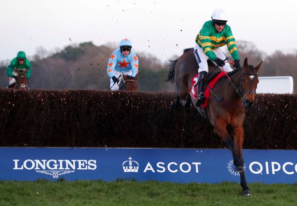 Defi Du Seuil winning at Ascot last month