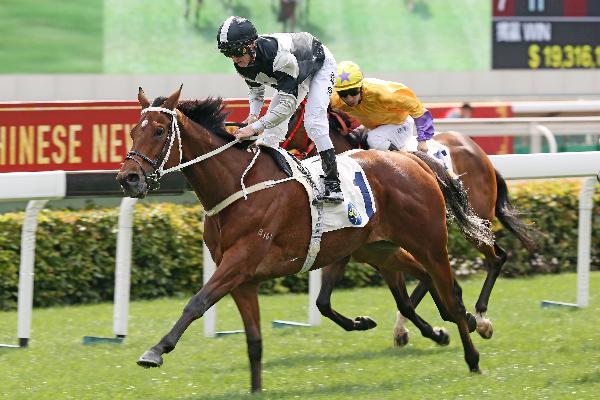 Exultant defies top-weight in the Centenary Vase.