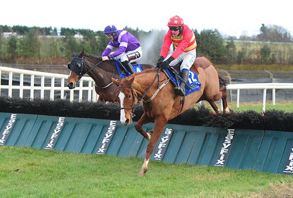 Lamarckise and Paul Townend survive a slight error at the last