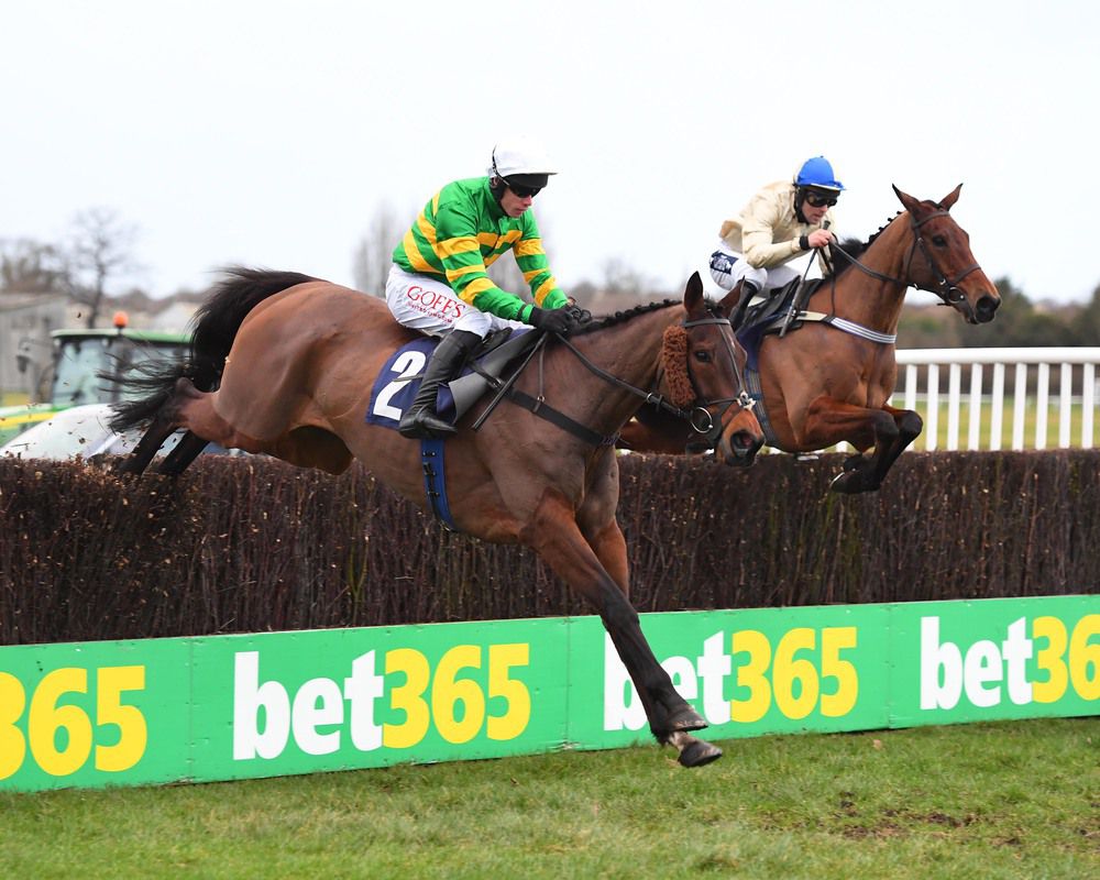 Minella Rocco and Derek O'Connor winning at Wetherby